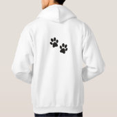 Moderne Unieke Brandy Trendy Hoodie (Achterkant)