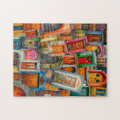 Moderne, unieke  kunstfoto legpuzzel (Horizontaal)