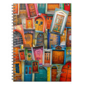 Moderne, unieke  kunstfoto's notitieboek (Voorkant)