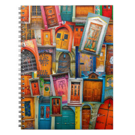 Moderne, unieke  kunstfoto's notitieboek