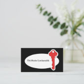 Moderne unieke Locksmith-Visitekaartjes Visitekaartje (Staand voorkant)