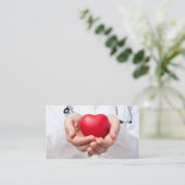 Moderne, unieke medische arts voor schone kunsten visitekaartje (Staand voorkant)