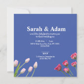 Moderne Unieke Minimalist Bewaar de datum Save The Date (Achterkant)