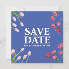 Moderne Unieke Minimalist Bewaar de datum Save The Date