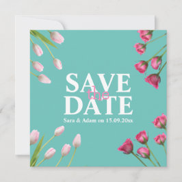 Moderne Unieke Minimalist Bewaar de datum Save The Date