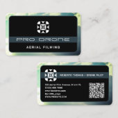 Moderne, unieke professional met logo visitekaartje (Voorkant / Achterkant)