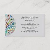 Moderne unieke Reiki Master Visitekaartje (Achterkant)