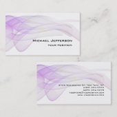 Moderne unieke rendy persoonlijk visitekaartje (Voorkant / Achterkant)