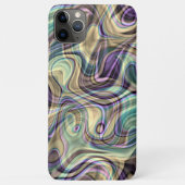 Moderne, unieke, stijlvolle marmerzirls Art Motif Case-Mate iPhone Case (Achterkant)