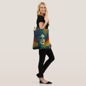 Moderne Unieke Trendy Cool Fantasy Vrouw Tote Bag (Op model)