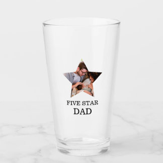Moderne unieke vaderdag Vijf ster pa 1 foto Glas
