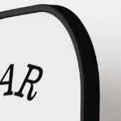 Moderne unieke vaderdag Vijf ster pa 1 foto Pickleball Paddle (Links Detail)