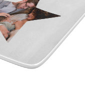 Moderne unieke vaderdag Vijf ster pa 1 foto Snijplank (Hoek)