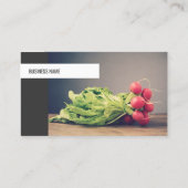 Moderne, unieke vegeteerbare persoonlijke Chef Nut Visitekaartje (Voorkant)