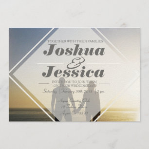 Moderne Urban Overlay   Aangepast fotohuwelijk Kaart