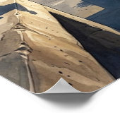 Moderne Urbane Skateboard Slaapkamer Muur Poster (Hoek)