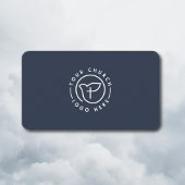 Moderne Uw Kerk Logo Minister Minimalistische Mari Visitekaartje