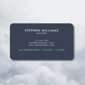 Moderne Uw Kerk Logo Minister Minimalistische Mari Visitekaartje