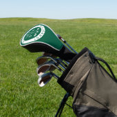 Moderne vader gepersonaliseerde naam golf liefhebb golfheadcover (Insitu)