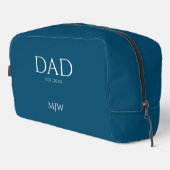Moderne Vader Gevestigd monogram Toilettasje (Rechterhoek)