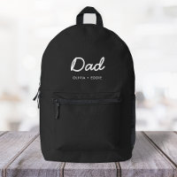 Moderne vader | Kinder Names Vaderdag Script Black