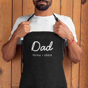 Moderne vader   Kinder Names Vaderdag Script Schort