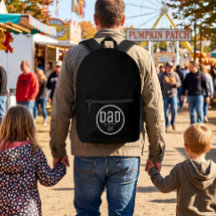 Moderne vader met simpele kindernamen