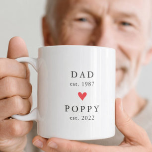 Moderne vader   Poppy Year Est. KoffieMok