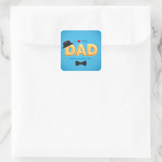 Moderne vader sticker | vaderschap | vaderschap (Tas)