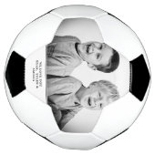 Moderne Vaderdag aangepaste foto Voetbal (Gedraaid)