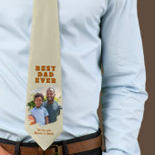 Moderne Vaderdag beste vader ooit foto Stropdas