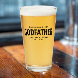 Moderne Vaderdag Cadeau voor Peetoom Gepersonalise Glas