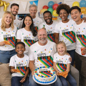 Moderne Vaderdag Celebratie T-shirt