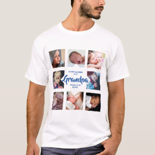 Moderne   Vaderdag   Fotocollage T-Shirt