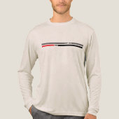 Moderne Vaderdag Minimalistische Beste Papa Ooit Tri-Blend Shirt (Voorkant volledig)