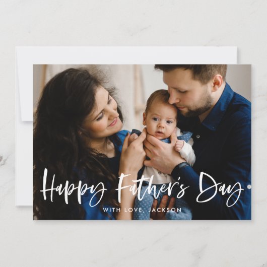 Moderne Vaderdag van de Foto van het Manuscript va (Voorkant)