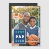 Moderne Vaderdag voor beste vader ooit fotocollage (Voorkant / Achterkant)