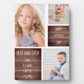 Moderne Vaderdag voor fotocollage Fotoplaat (voorkant)