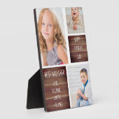 Moderne Vaderdag voor fotocollage Fotoplaat (Zijkant)