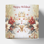 Moderne Vakantie Bloemen Cadeaubox Bedankdoosjes (Bovenkant)