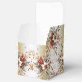 Moderne Vakantie Bloemen Cadeaubox Bedankdoosjes (Geopend)