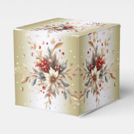 Moderne Vakantie Bloemen Cadeaubox Bedankdoosjes