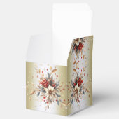 Moderne Vakantie Bloemen Cadeaubox Bedankdoosjes (Geopend)