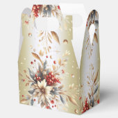 Moderne Vakantie Bloemen Cadeaubox Bedankdoosjes (Geopend)