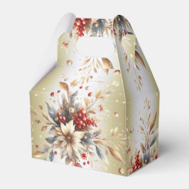 Moderne Vakantie Bloemen Cadeaubox Bedankdoosjes