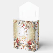 Moderne Vakantie Bloemen Cadeaubox Bedankdoosjes (Geopend)