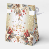 Moderne Vakantie Bloemen Cadeaubox Bedankdoosjes (Achterkant)