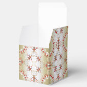 Moderne Vakantie Bloemen Cadeaubox Bedankdoosjes (Geopend)