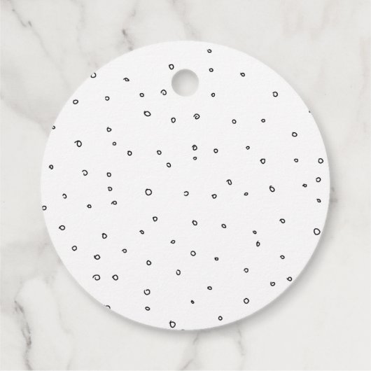 Moderne vakantie citaat | Trendy Eenvoudig Bedankt Bedankjes Labels (Achterkant)