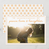 Moderne Vakantie | de Minimale Eenvoudige Kaart (Voorkant / Achterkant)